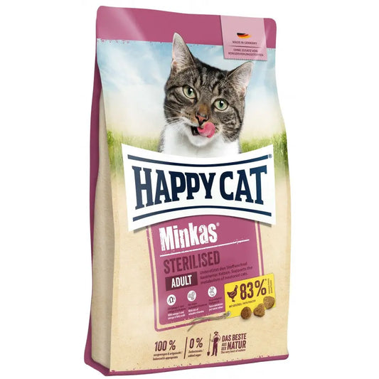 Happy Cat Minkas Adult Sterilised 1.5Kg