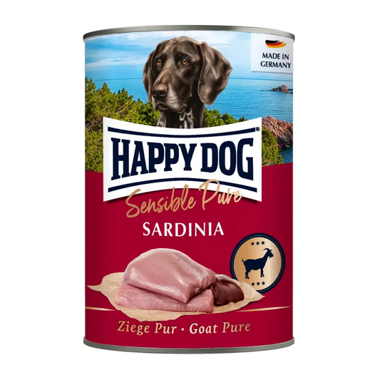 Happy Dog Sensible Pure Sardinia Carne De Cabra 400G Lata