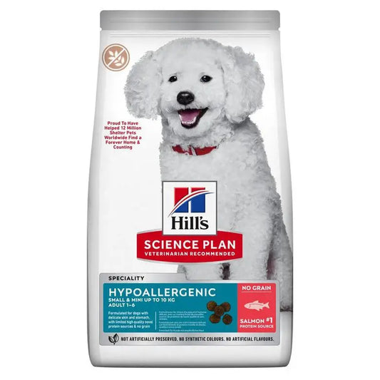 Hill'S Sp Canine Adult Hypoallergenic Small&Mini Salmón Y Atún 6Kg