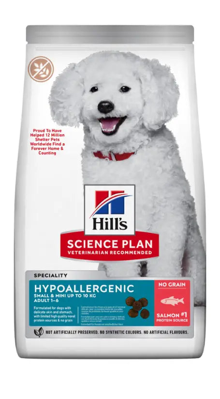 Hill'S Sp Canine Adult Hypoallergenic Small& Mini Salmón Y Atún 1.5Kg