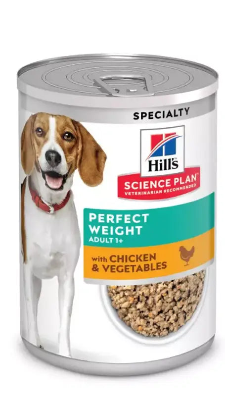 Hill'S Sp Canine Adult Perfect Weight 363G Lata