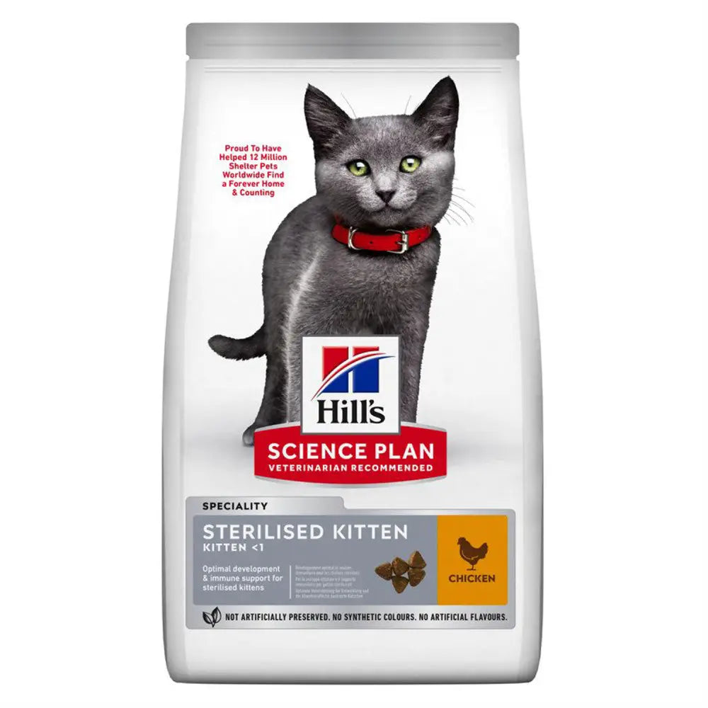 Hill's SP Feline Sterilized Kitten Pollo 3kg