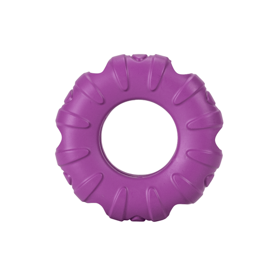 Juguete Perro Goma Snack Heavy Duty Violeta 11.3x11.3 cm