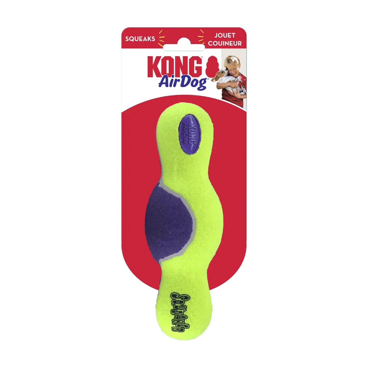 KONG AirDog Squeaker Roller Md/Lg