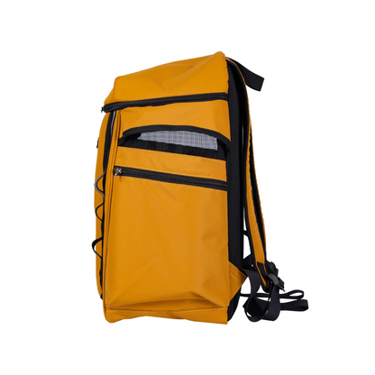 Mochila HighTrail Amarillo Mostaza 47x22x33cm - Transportín para Perros