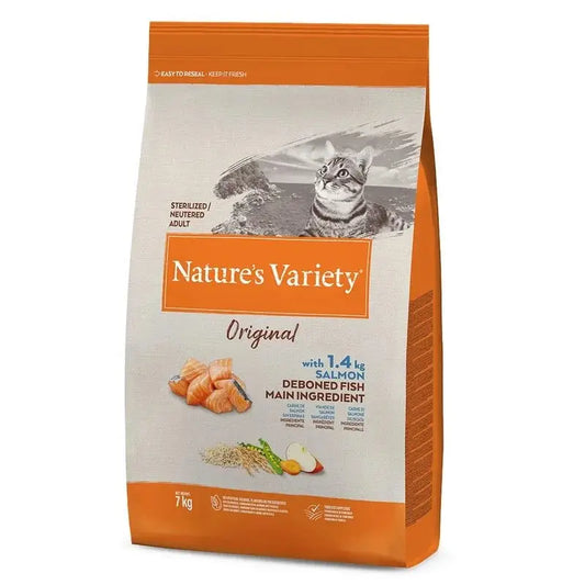 Nature'S Variety Cat Original Sterilized Salmón 7Kg