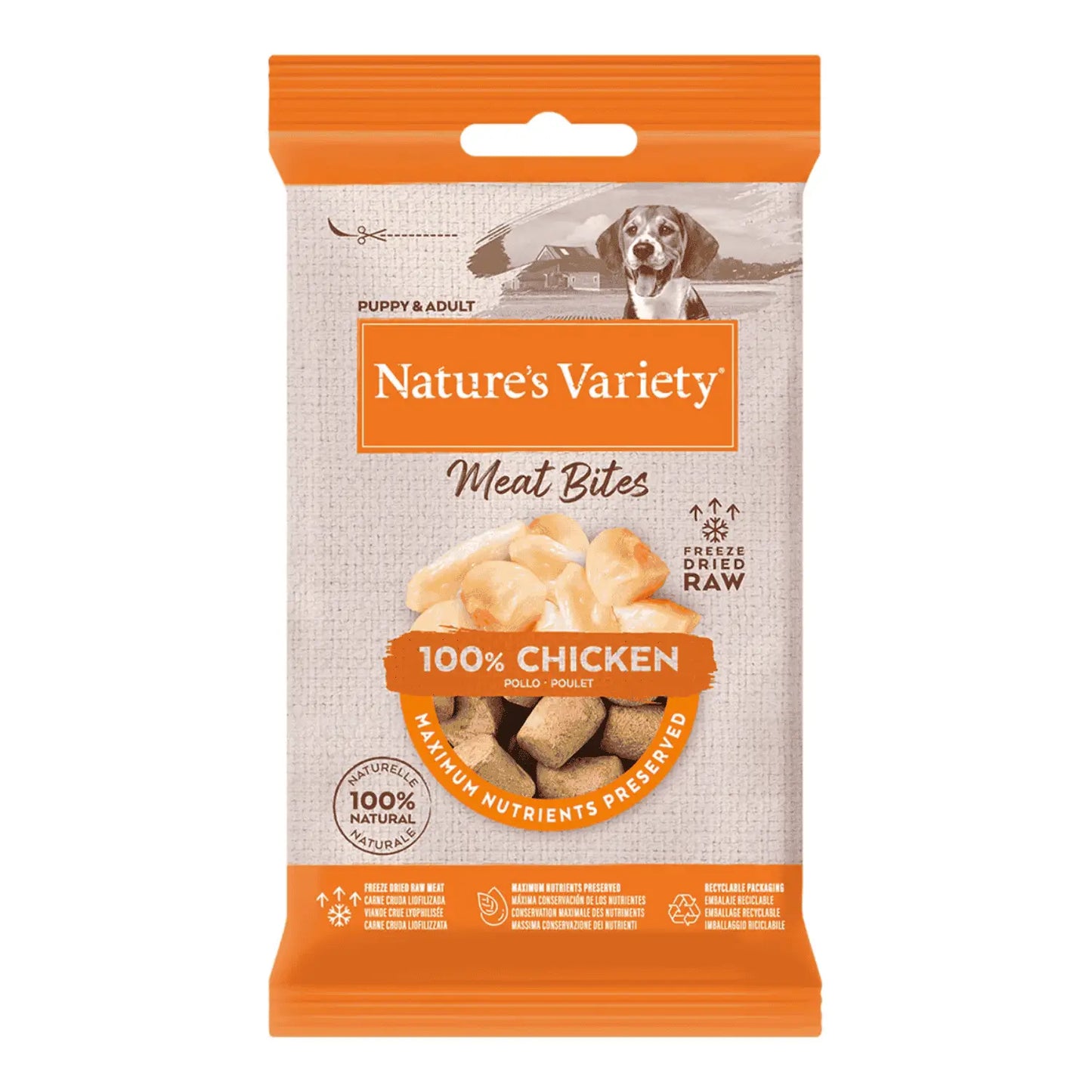 Nature'S Variety Dog Meat Bites 20Gr