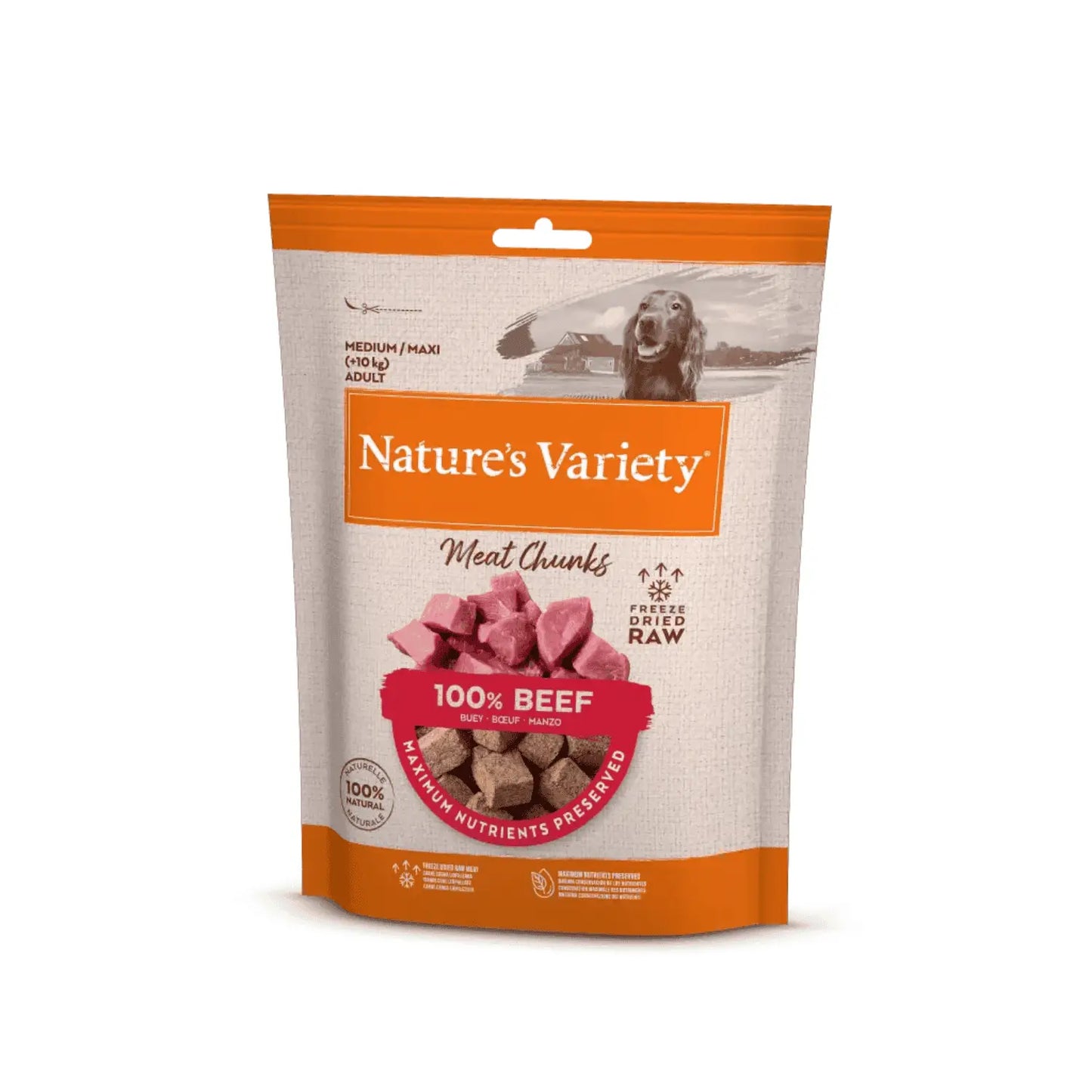 Nature'S Variety Dog Meat Chunks 50Gr