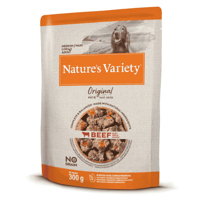 Nature'S Variety Dog Original Paté Medium/Maxi Sin Cereales 300Gr