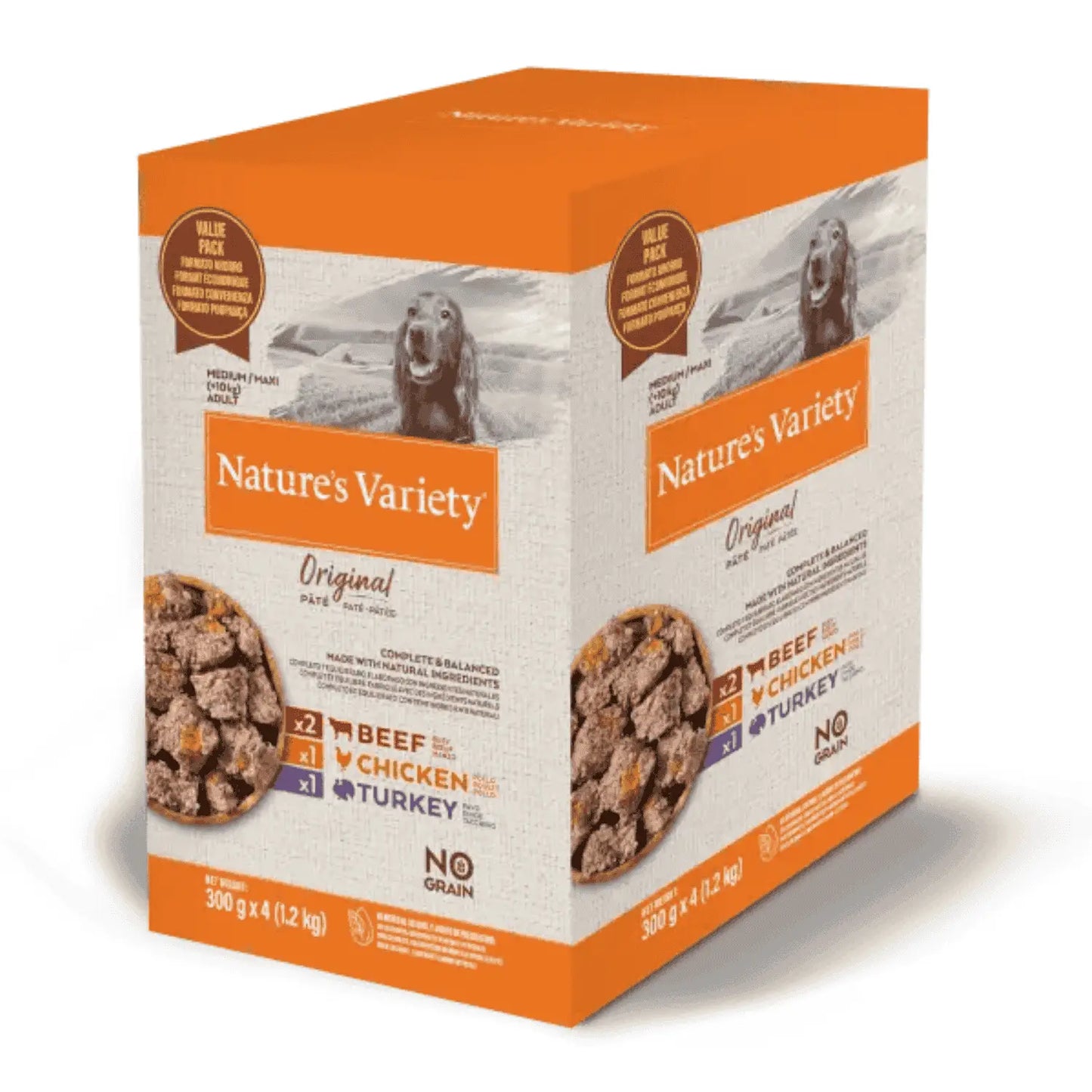 Nature'S Variety Dog Original Paté Multipack