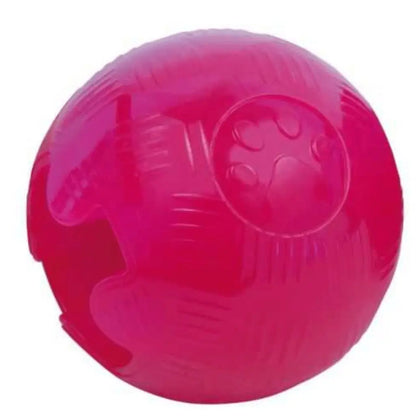 Juguete Perro Pelota Tpr 8Cm Rosa