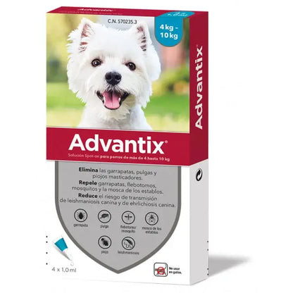 Advantix Pipetas Antiparasitarias Para Perros  Udad