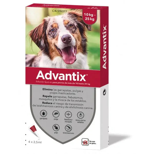 Advantix Pipetas Antiparasitarias Para Perros  Udad