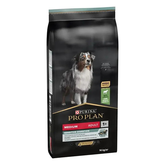 PRO PLAN DOG MEDIUM ADULT DIGEST CORDERO 3KG