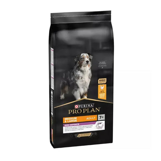 PRO PLAN DOG MEDIUM&LARGE ADULT AGEDEFEN7+ POLLO 3KG