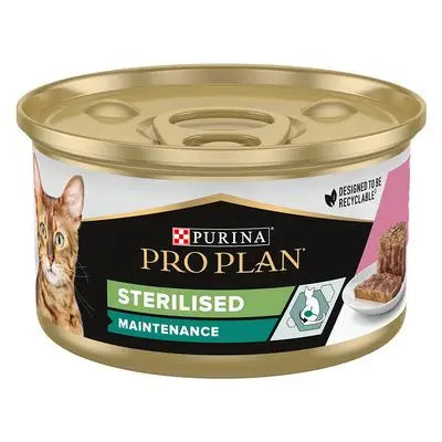 Pro Plan Cat Lata Sterilised Salmón&Atún 85G