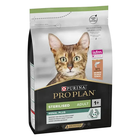 PRO PLAN CAT STERILIZED ADULT RENAL+ SALMÓN 1,5KG