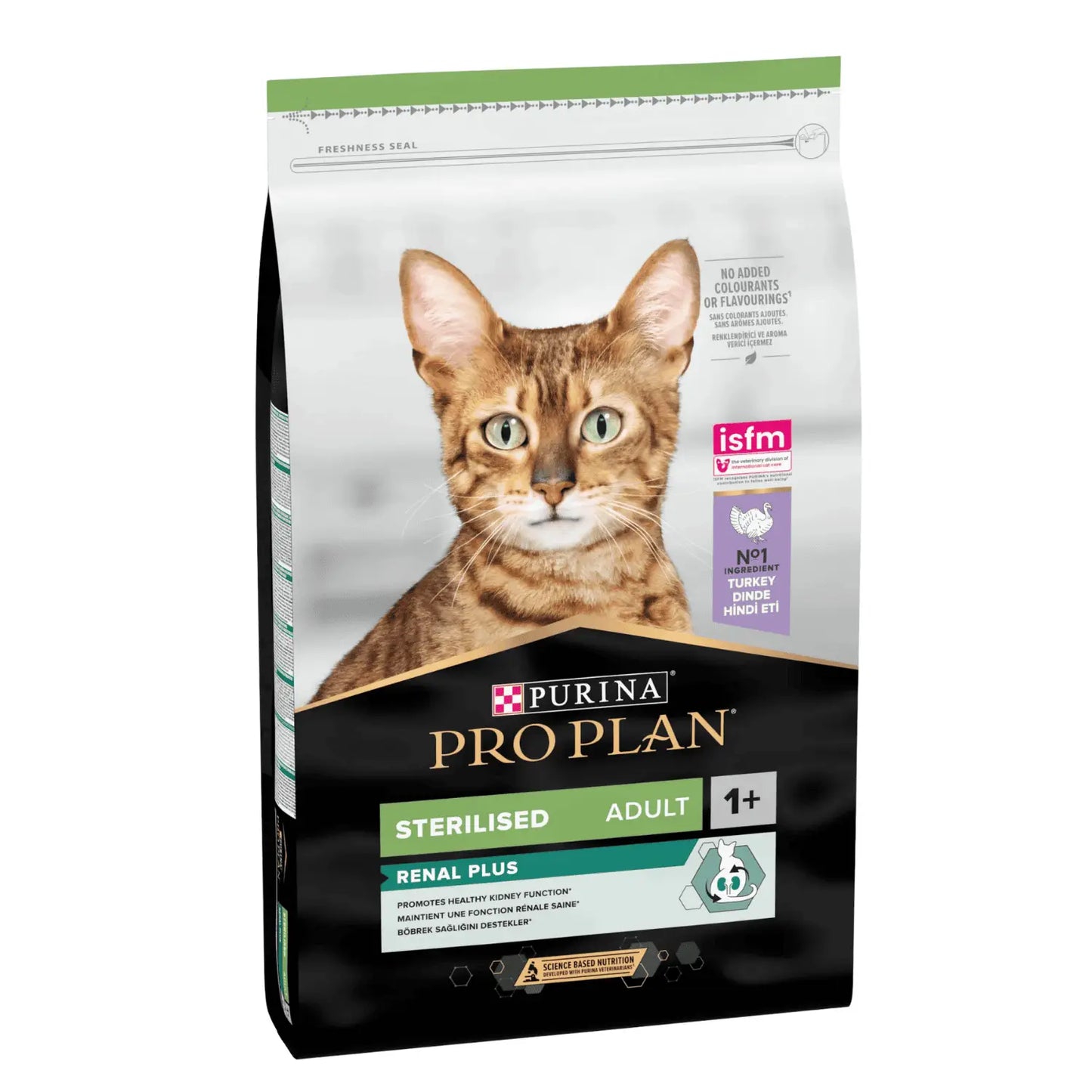 Pro Plan Cat Sterilized Adult Renal+ Pavo 10kg