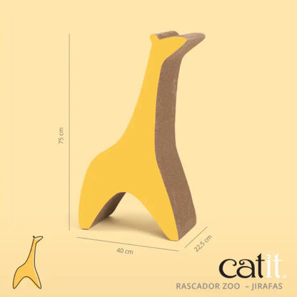 Rascador Catit Zoo Jirafa Grande 75X22,5X40Cm