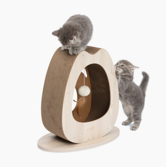 Rascador Catit Pixi Wide Figura Gato 45X23,5X44Cm