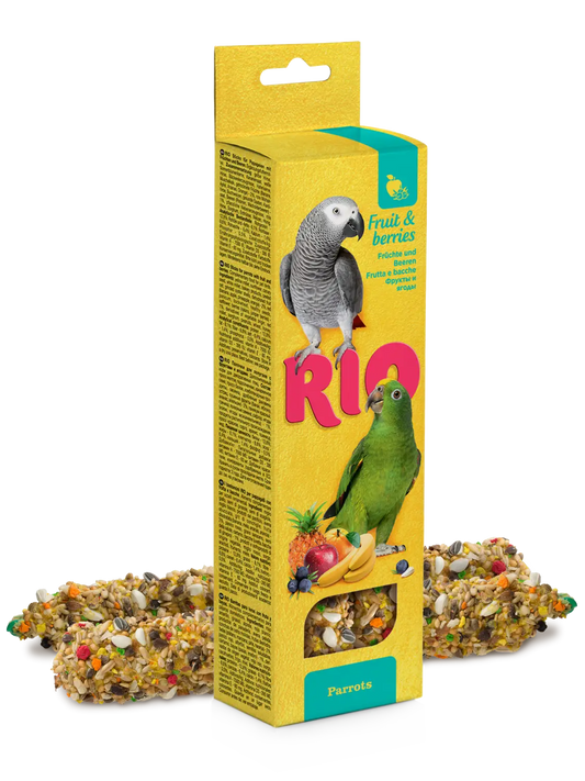 Barritas Con Fruta Y Bayas Loros 2X90Gr Rio