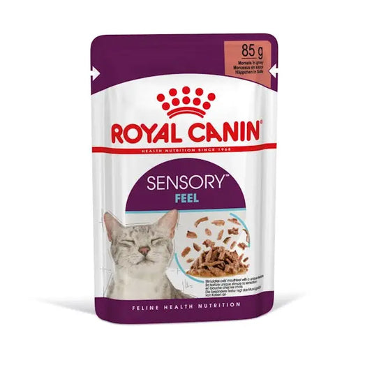 ROYAL CANIN SENSORY FEEL 85GR GATO HUMEDO