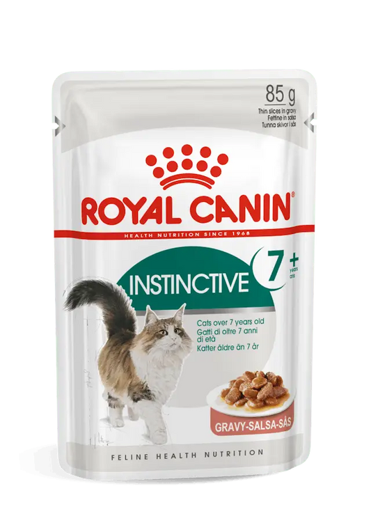 Royal Canin Instinctive +7 85Gr Humedo Salsa Fhn