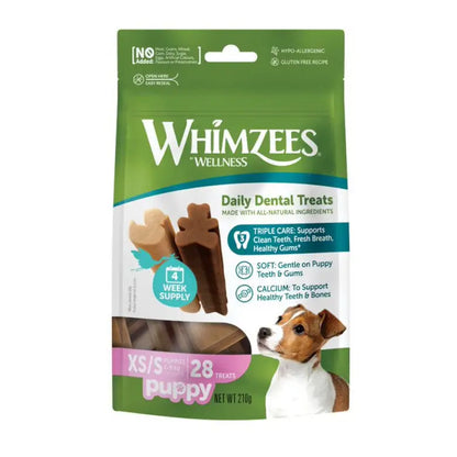 Whimzees Puppy Xs/S Bolsa 14Pzas