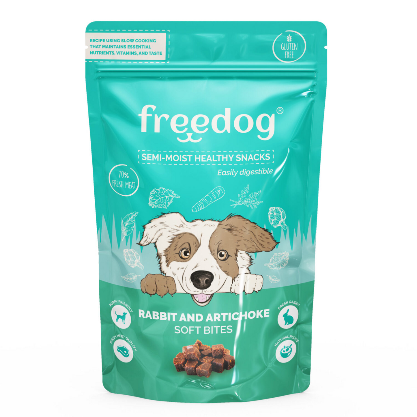 Freedog Soft Bites Snack para Perros Semi-húmedo 100gr