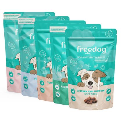 Freedog Soft Bites Snack para Perros Semi-húmedo 100gr