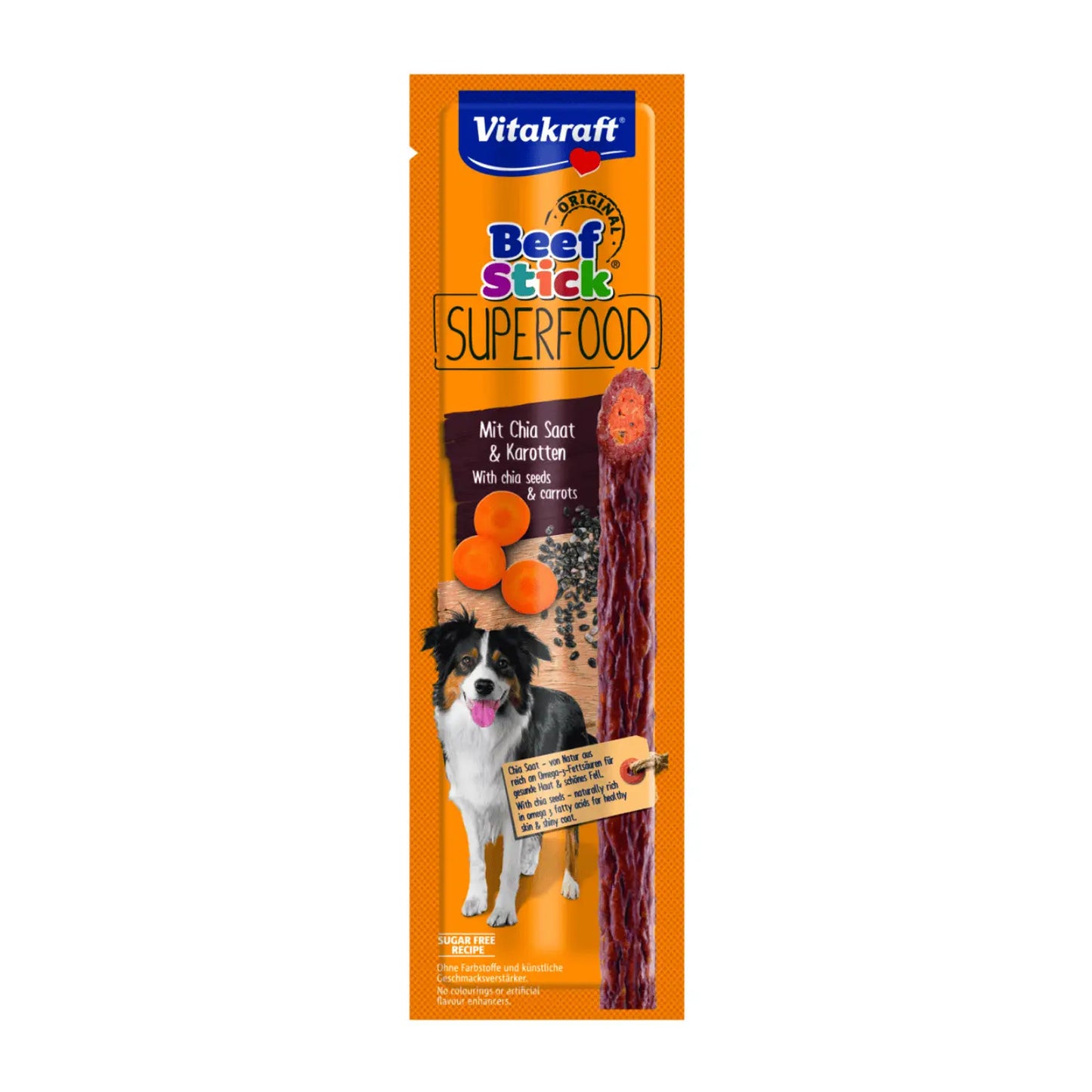 Vitakraft Snack Beef Stick para Perros Superfood 25gr