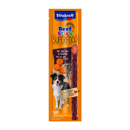 Vitakraft Snack Beef Stick para Perros Superfood 25gr