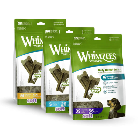 Whimzees Soft Value - Bolsa de 360g