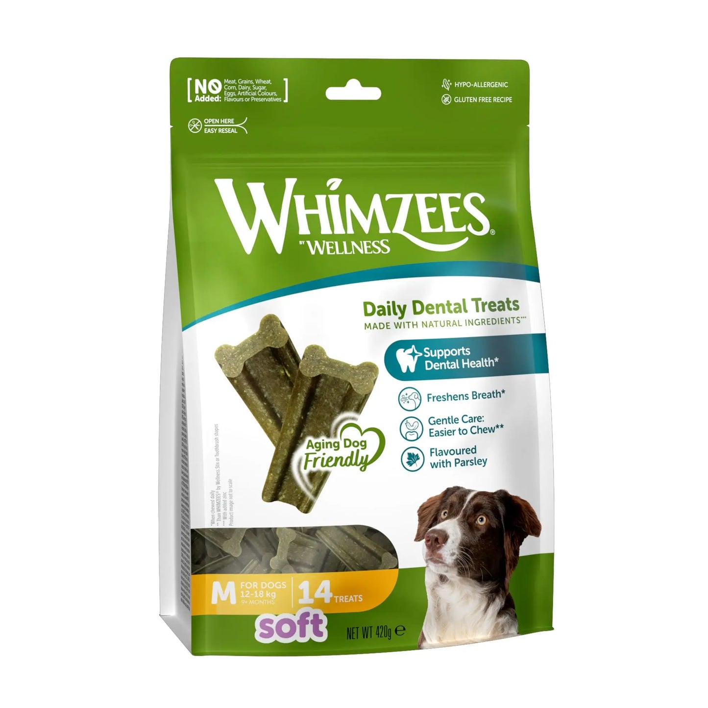 Whimzees Soft Value - Bolsa de 360g