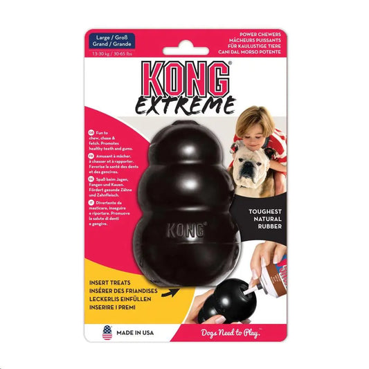 KONG juguete perro extreme negro