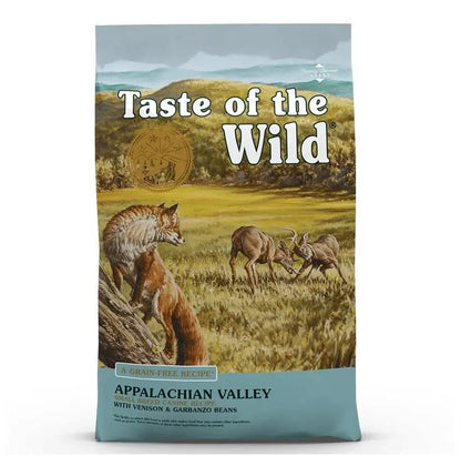 TASTE OF THE WILD DOG ADULT APPALACHIAN VALLEY VENADO Y GARBANZOS