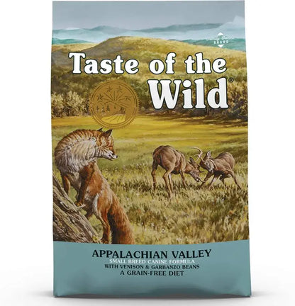 TASTE OF THE WILD DOG ADULT APPALACHIAN VALLEY VENADO Y GARBANZOS