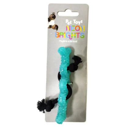 JUGUETE PERRO MORDEDOR STICK CON CUERDA