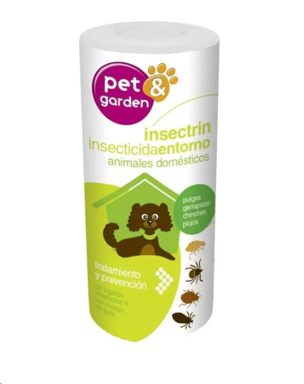 INSECTICIDA ENTORNO PULGAS GARRAPATAS 100G FLOWER