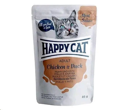 Happy Cat Adult Carne en salsa sobre 85g.