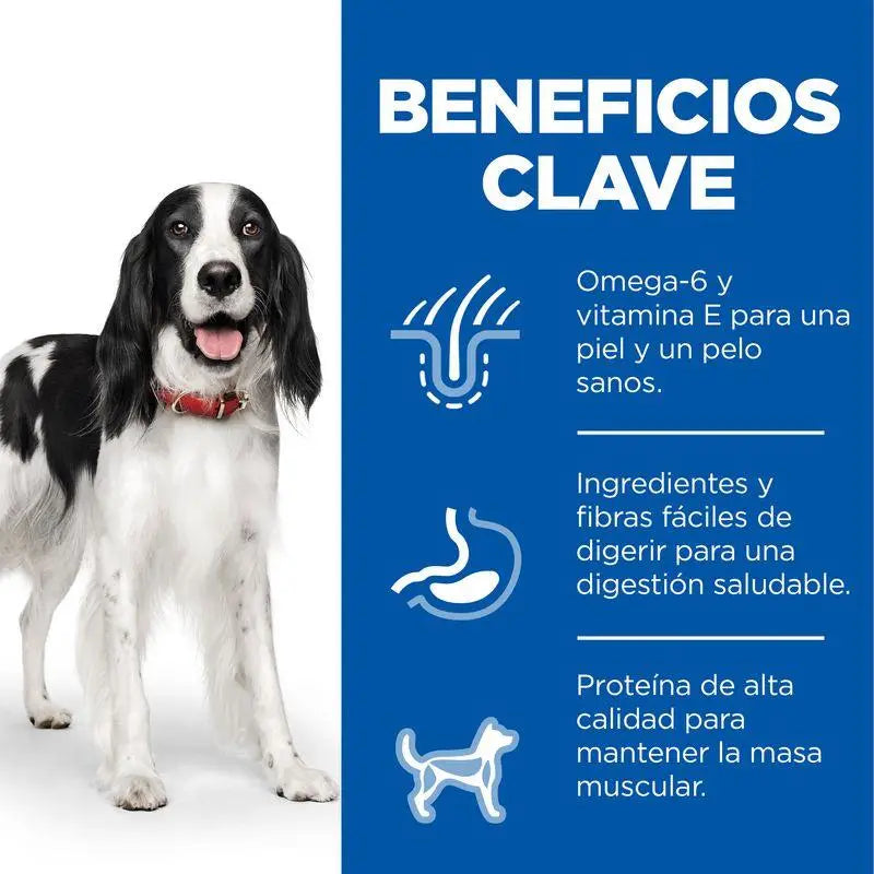 HILL'S SP CANINE ADULT 1-6 años RAZAS MEDIANAS POLLO 2.5KG