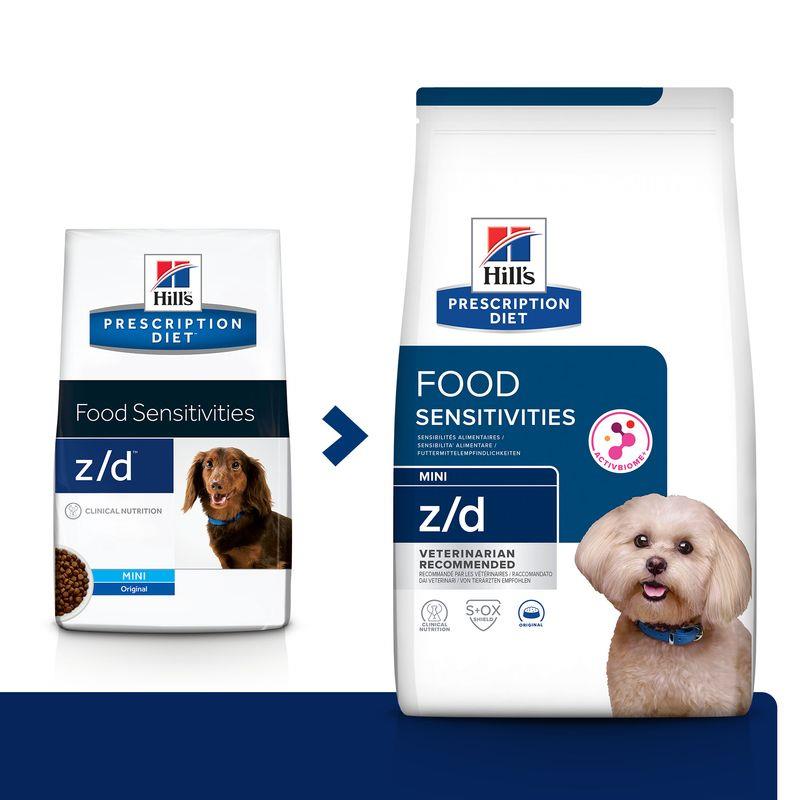 HILL'S CANINE Z/D MINI 1KG (hipersensibilidad alimentaria)