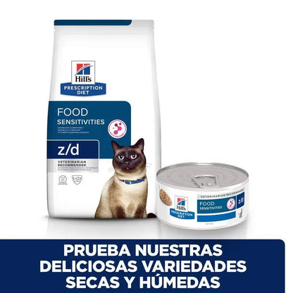 HILL'S FELINE Z/D 1.5KG (hipersensibilidad alimentaria)