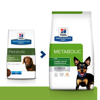 HILL'S CANINE METABOLIC MINI 1KG (perdida y mantenimiento de peso)