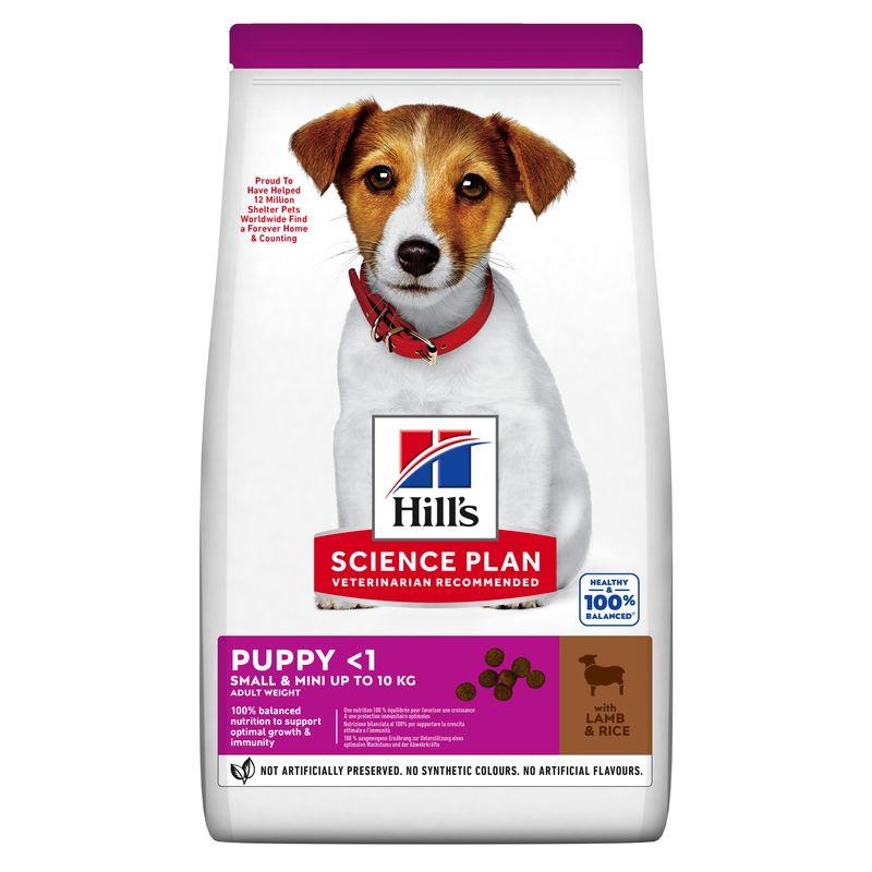 Hill's SP Canine Puppy Small & Mini Cordero y Arroz 6kg