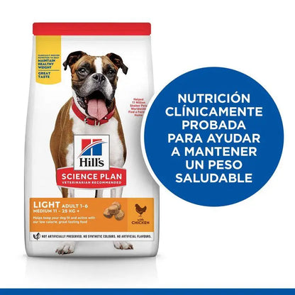 Hill's SP Canine Adult Light Medium Pollo 14kg