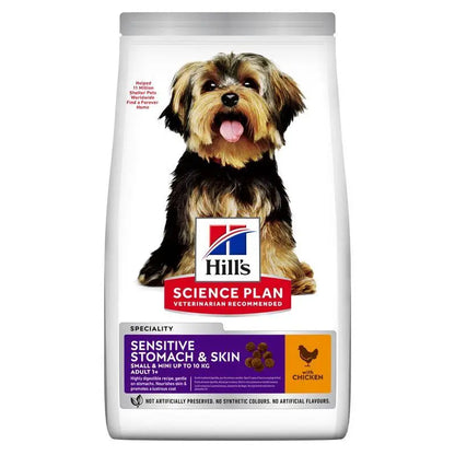 Hill's SP Canine Adult Sensitive Stomach & Skin Small & Mini Pollo 1.5kg