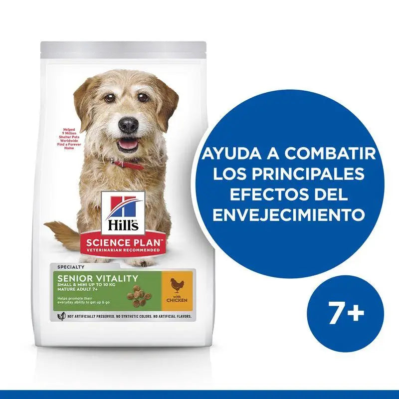 Hill's SP Canine Mature Adult 7+ Senior Vitality Small & Mini Pollo 1.5kg