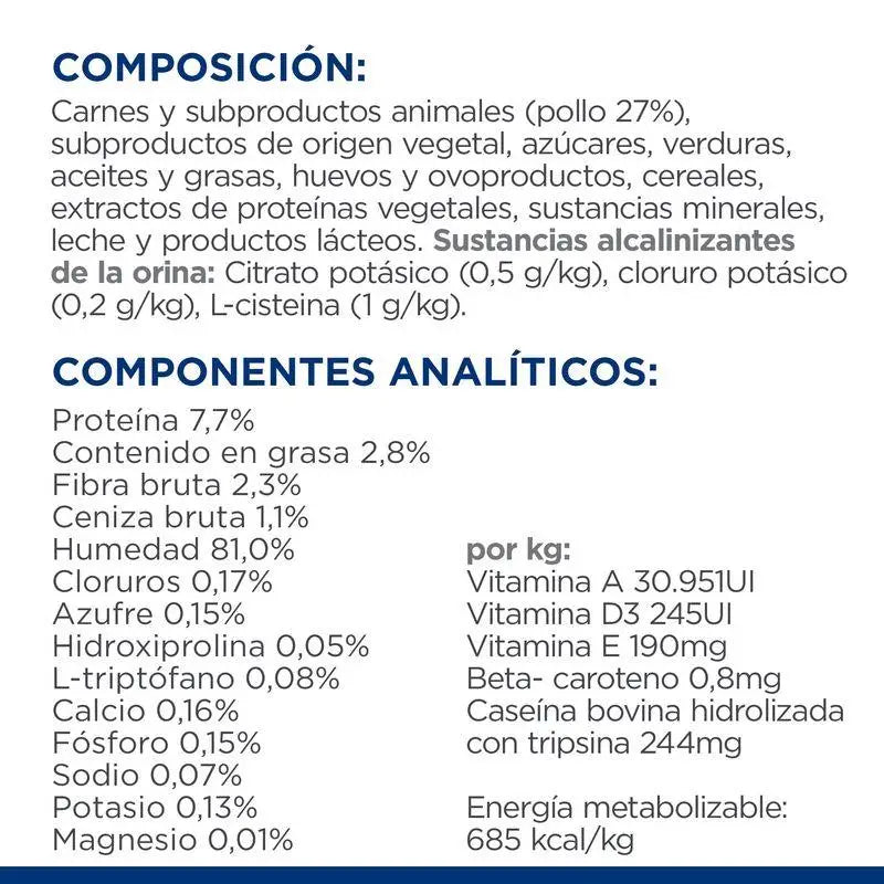 Hill's Feline c/d Urinary Stress + Metabolic 85g