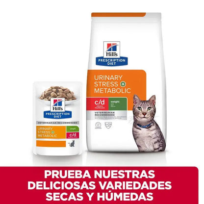 Hill's Feline c/d Urinary Stress + Metabolic 3Kg